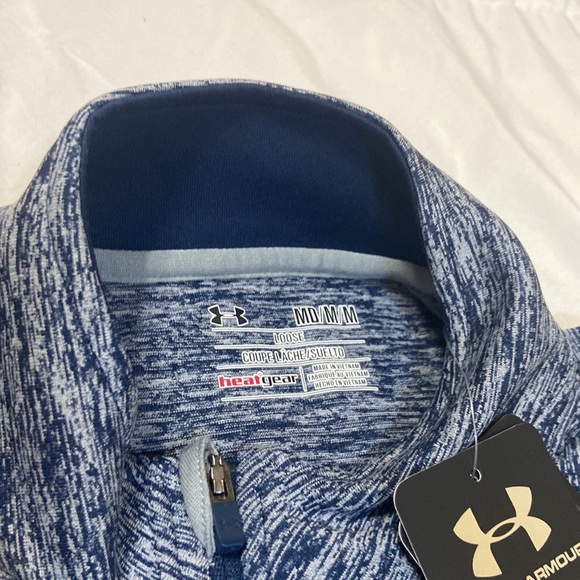 Men’s Under Armour Heat Gear 1/2 Zip Long Sleeve - Picture 5 of 6